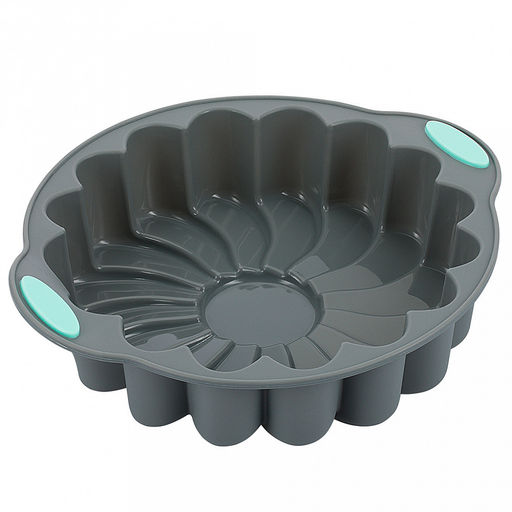 Форма для запекания "Хризантема" 21х17х4,5см, силикон, "Linea Silicone", "Regent" (Китай)