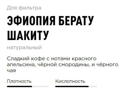 Кофе Эфиопия Берату Шакиту - Tasty coffee фото 2