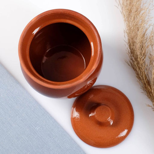 Горшочек для запекания Кунгурская керамика «Стандарт», 400 мл, керамика, коричневый