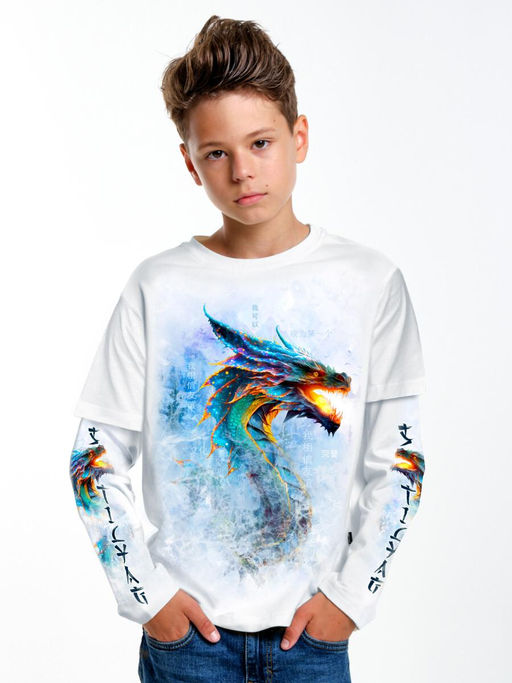 Футболка с длинным рукавом "Спайро"