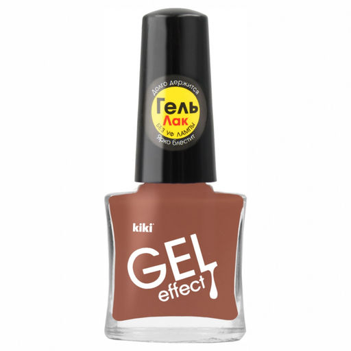 KIKI Д/НОГТЕЙ Лак д/ногтей GEL Effect без УФ-лампы 029 мат.телесный