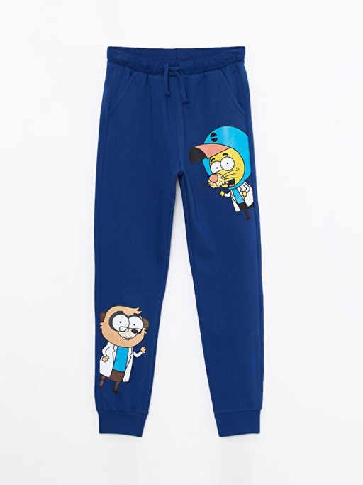 Beli Lastikli Kral ?akir Bask?l? Erkek ?ocuk Jogger E?ofman Alt?