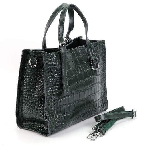 Женская кожаная сумка 8800 Грин - Cidirro фото 3