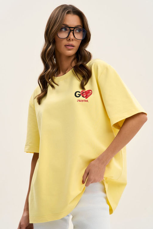 Футболка GO F1001C/05-02.164-170-Р лимон