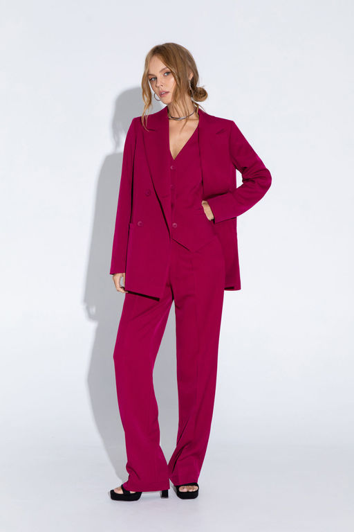 Жакет Pirs 4642 ягодный  фото 7