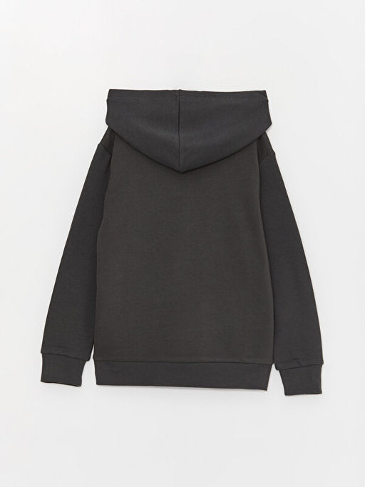 Batman ?ift Y?nl? Payetli Uzun Kollu Erkek ?ocuk Hoodie - Waikiki фото 2