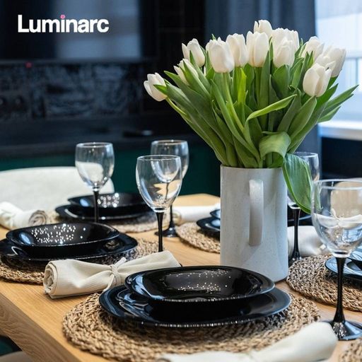 Тарелка обеденная КАРИН ЧЕРНЫЙ 26см