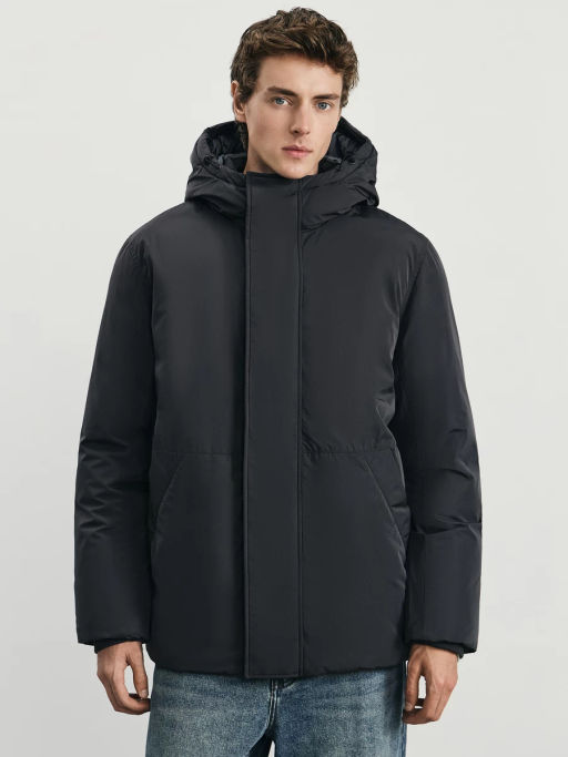 Парка утепленная с капюшоном / Zarina