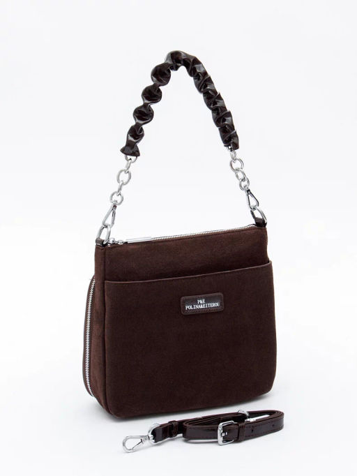 Сумка 2378YF  chocolate Polina&Eiterou