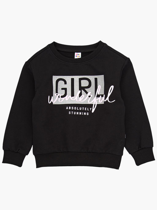 Комплект спортивный для девочки UD 7749 черный - Mini maxi фото 6