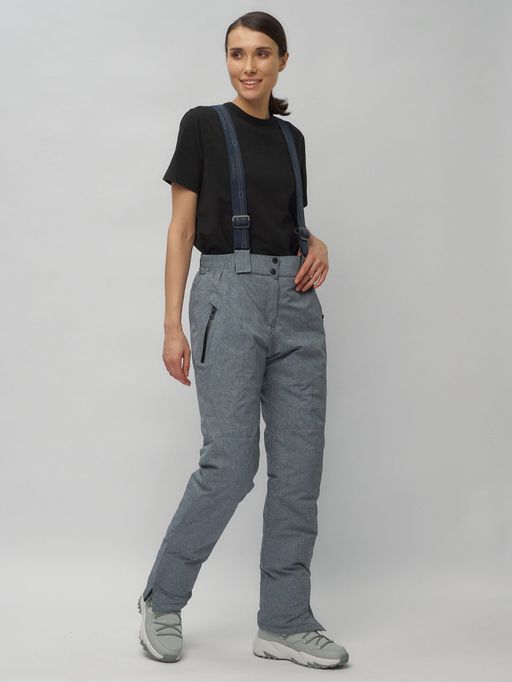 Горнолыжный костюм женский голубого цвета 02272-2Gl - Chunmai фото 19