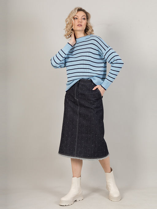 Джемпер в полоску - Stilla фото 2