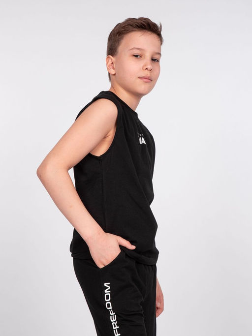 Майка для мальчика 22063 Lets go - Let's go фото 4