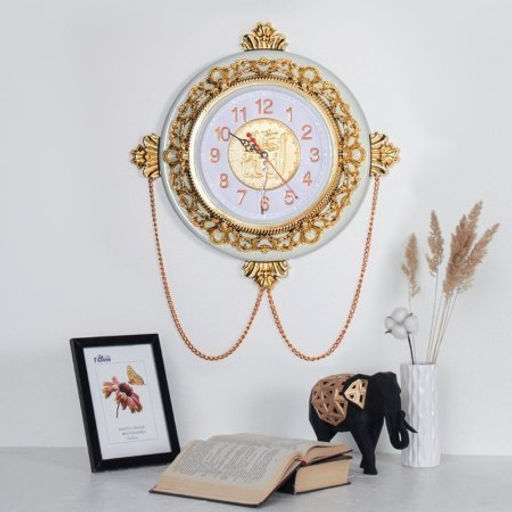 Часы Мусульманские 40 см / 3033W /уп 12/с цепочкой - Галеонтрейд фото 2