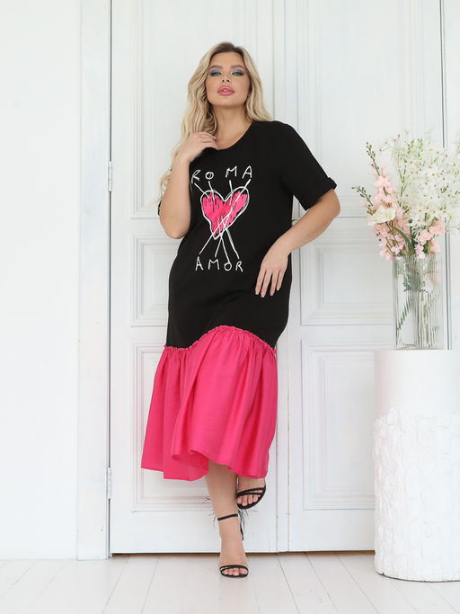 Платье П3-5522/3 - Wisell фото 4