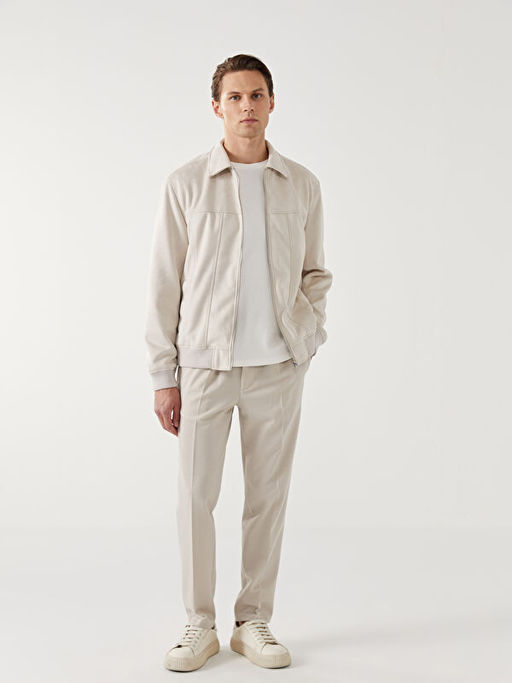 Slim Fit G?mlek Yaka S?et Erkek Mont