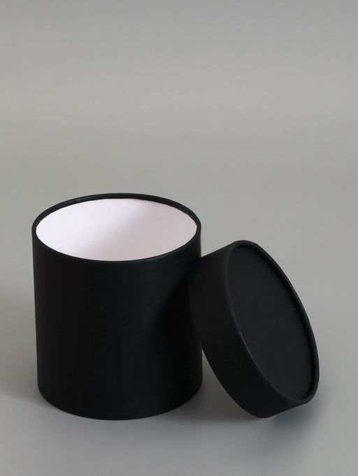 Коробка подарочная, завальцованная, "Черная", 14 х 14 см