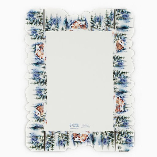 Цена за 5 шт. Коробка новогодняя для макарун «С Новым годом», 18×12×3.5 см