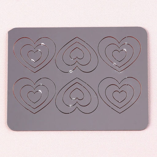 Украшение для торта Сердечки классические, цвет золото - Страна карнавалия фото 5