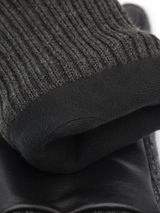 Перчатки муж флис LB-3003M black/grey - Eleganzza фото 3