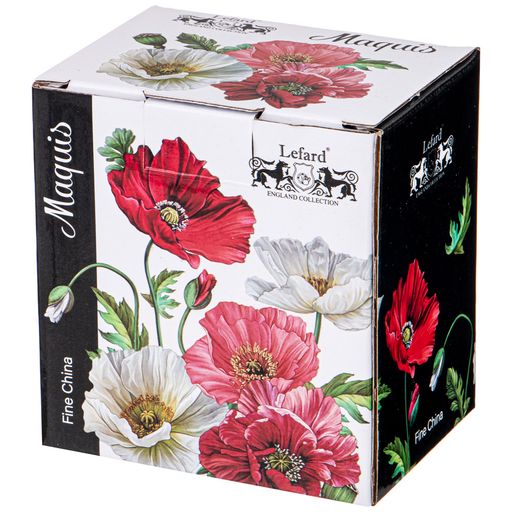 КРУЖКА LEFARD МАКИ 350 МЛ (КОР=48ШТ.)  фото 2