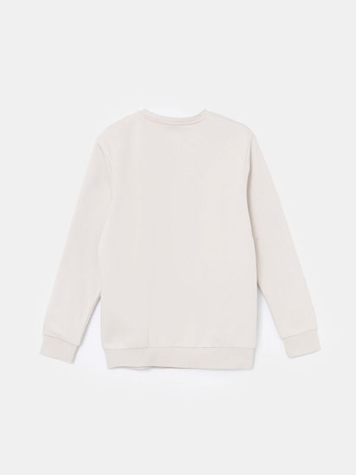 Bisiklet Yaka Uzun Kollu Bask?l? Erkek Sweatshirt - Waikiki фото 2