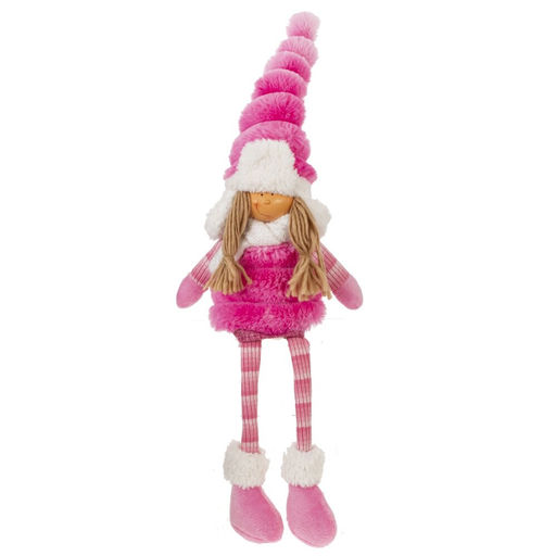 Игрушка набивная "Девочка", L18 W10 H57 см (полка 25 см.)