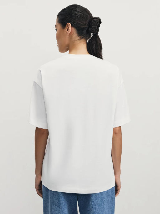 Футболка оверсайз с принтом / Zarina  фото 5