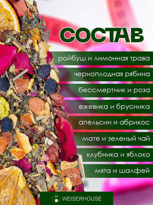 Травяные сборы Фитнес Сила и красота - Weiserhouse фото 5