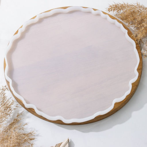 Молд Доляна «Эстель», силикон, d=34 см, прозрачный