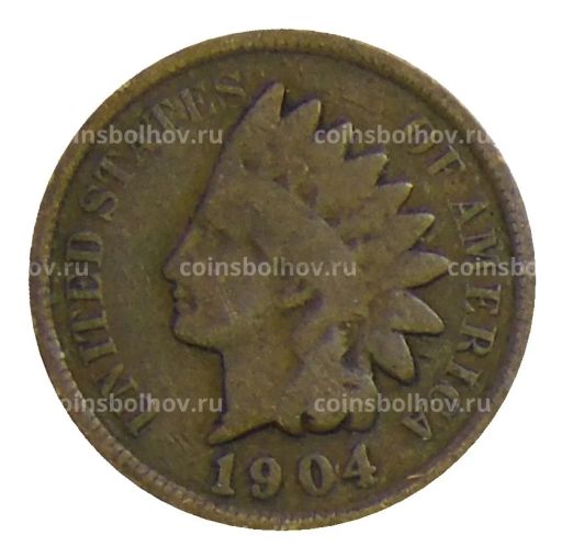 1 цент 1904 года США