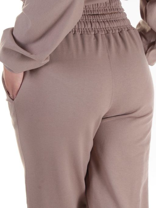 Y294 BROWN Спортивный костюм женский (100% хлопок) - Fashion фото 8