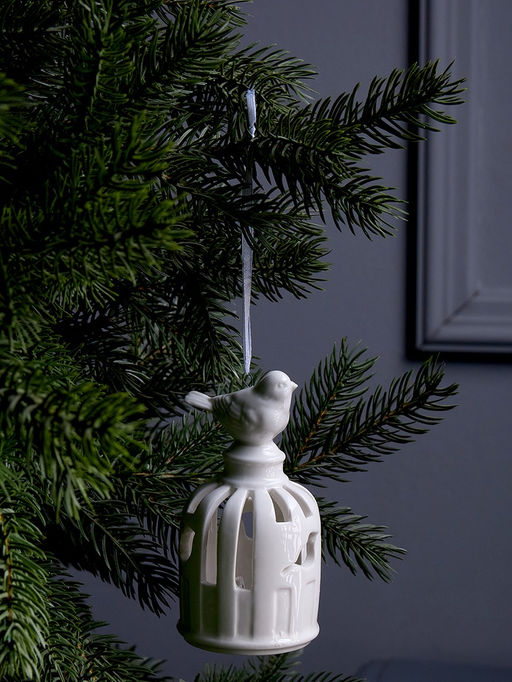 Подвеска светодиодная Птичка, 5.85.811 см, 1 LED, от батареек LR443, свечение тёплое белое - Luazon lighting фото 2