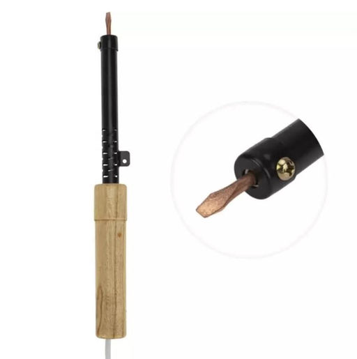 Паяльник 220в 100вт деревянная ручка