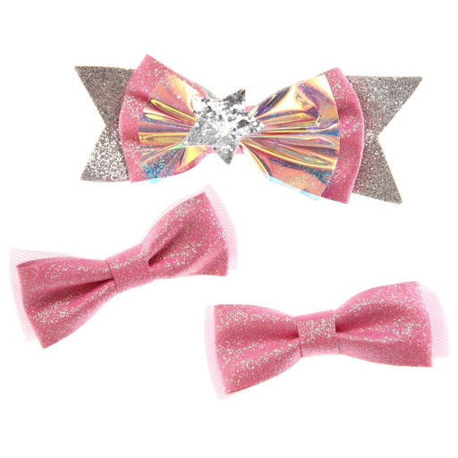 Ободок бант и заколка для волос 3 шт., набор аксессуаров для девочки, Винкс