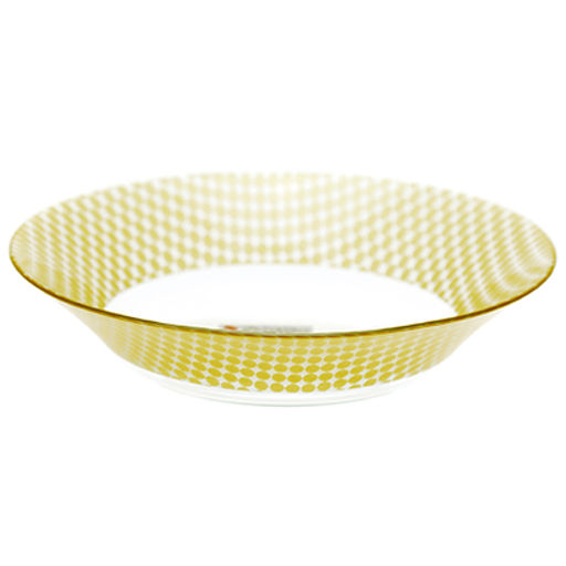 "Charm" Тарелка глубокая стеклянная "Круг" д220мм, 500мл, h45мм (Россия)