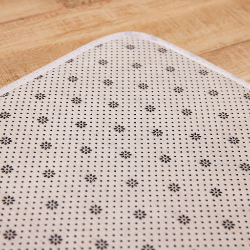 Коврик для ванной «Этель» Be happy, 80×50 см, велюр