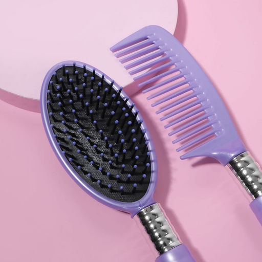 Цена за 2 шт. Набор парикмахерский, 20(±1) см, 5 предметов, МИКС