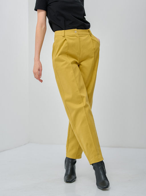 Брюки с простроченной стрелкой - Tantino фото 7