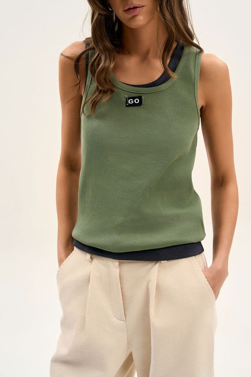 Топ GO F1010/28-02.164-170 хаки  фото 2