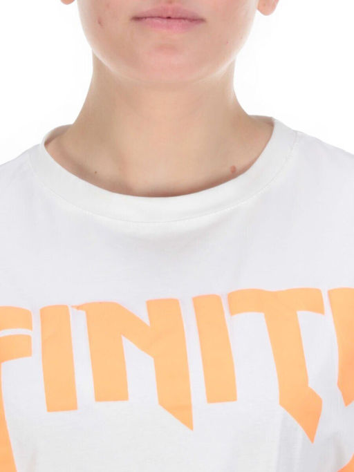 KD-865 WHITE/ORANGE Костюм-двойка женский 7986 TREND