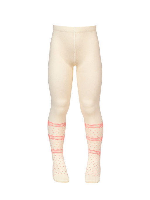 (Omsa) Collant 12P32-2 с рисунком (бантики)