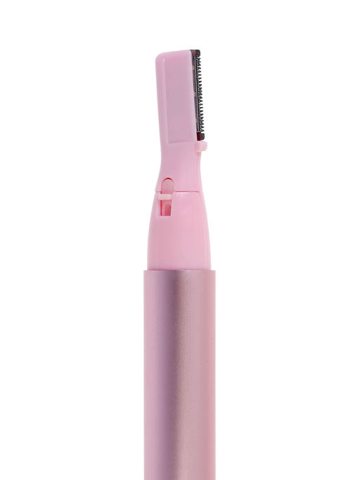 Триммер LEP-05, для бровей, 1хААА (не в комплекте), розовый