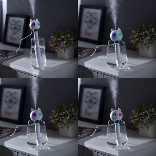 Увлажнитель воздуха «Кот» HM-22, ультразвуковой, погружной, портативный, USB, белый