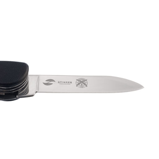 Нож перочинный STINGER FK-K9007G10-BLACK  фото 4