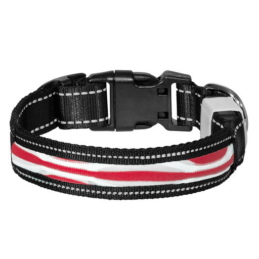 ВИА Светодиодный ошейник "Фэйм", красный, размер S, 2,5x40см 88кит09