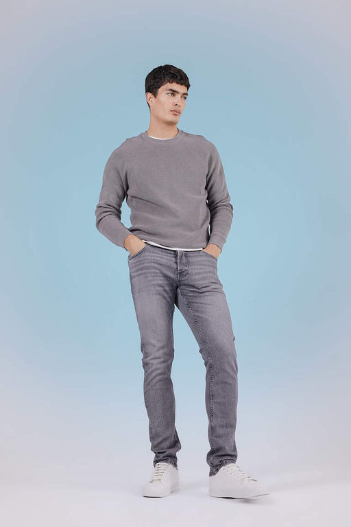 Джинсовые брюки узкого кроя Wiser Wiser Pedro с нормальной талией и узкими штанинами - Defacto фото 10