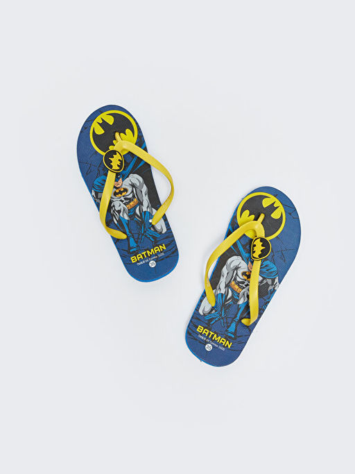 Batman Lisansl? Parmak Aras? Erkek ?ocuk Plaj Terli?i - Waikiki фото 3