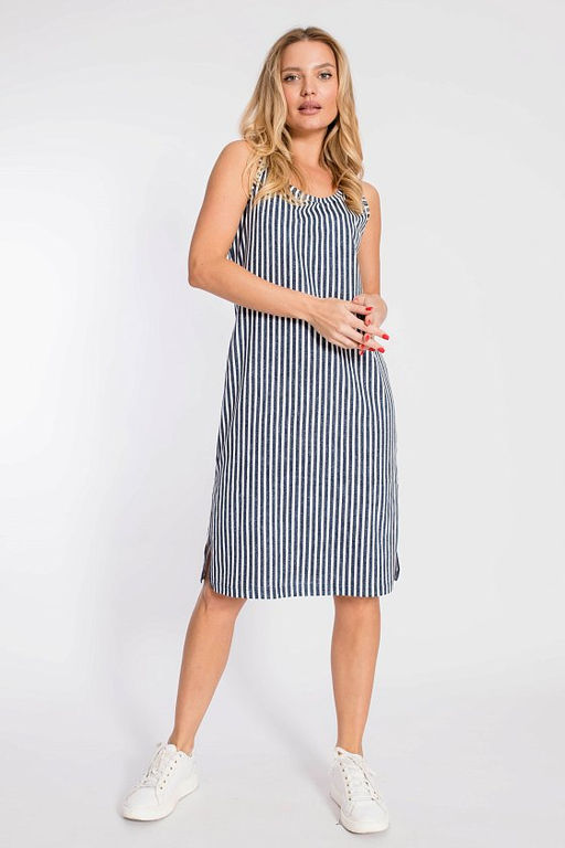 Сарафан М319144тс Синий тёмн. - Елена фото 2