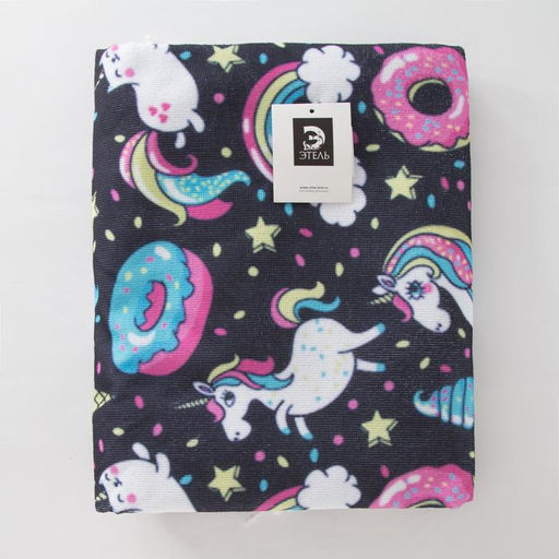 Полотенце пляжное Этель Радужные сны, d 150 см, микрофибра, 100% п/э  фото 5